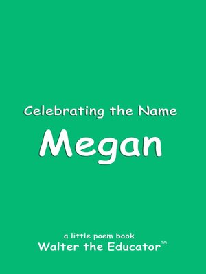 cover image of Celebrating the Name Megan